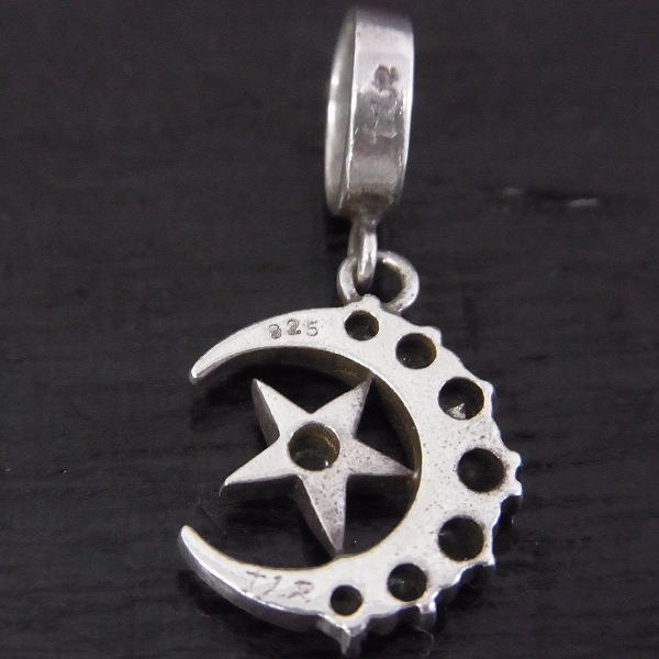 実際に弊社で買取させて頂いた【ギャラ付き】Loree Rodkin/ローリーロドキン ハーフ ムーン スター ペンダント トップ チャームの画像 2枚目