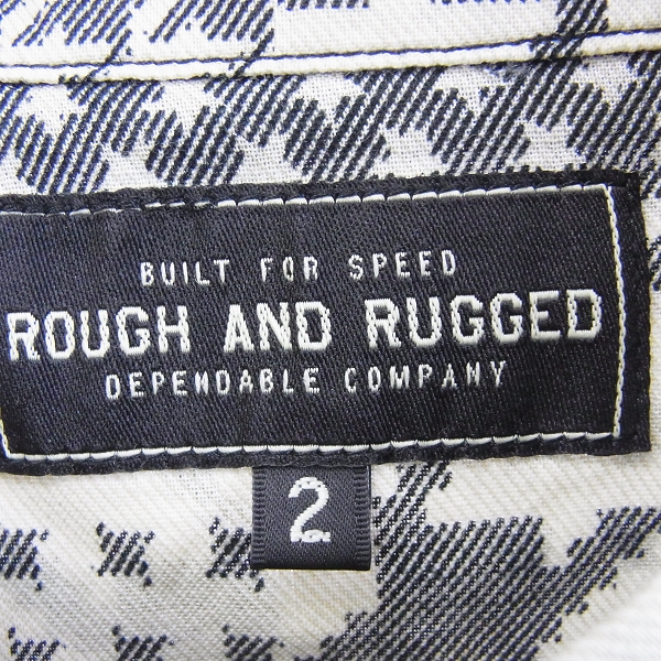 実際に弊社で買取させて頂いた☆ROUGH AND RUGGED/ラフ アンド ラギット シャツ2点セットの画像 2枚目