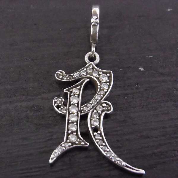 実際に弊社で買取させて頂いたLoree Rodkin/ローリーロドキン スモール メディーバル イニシャル R ペンダントトップ の画像 1枚目