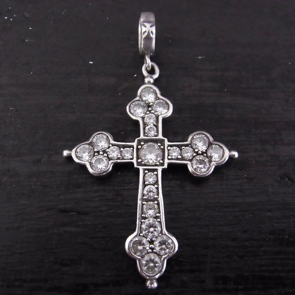 実際に弊社で買取させて頂いたLoree Rodkin/ローリーロドキン ミディアム ゴシック クロス ペンダントの画像 1枚目