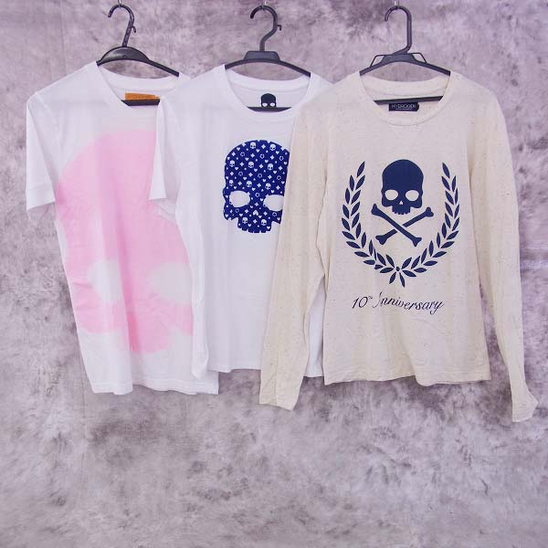 実際に弊社で買取させて頂いた☆HYDROGEN/ハイドロゲン 半袖/長袖 カットソー 3点SET/S