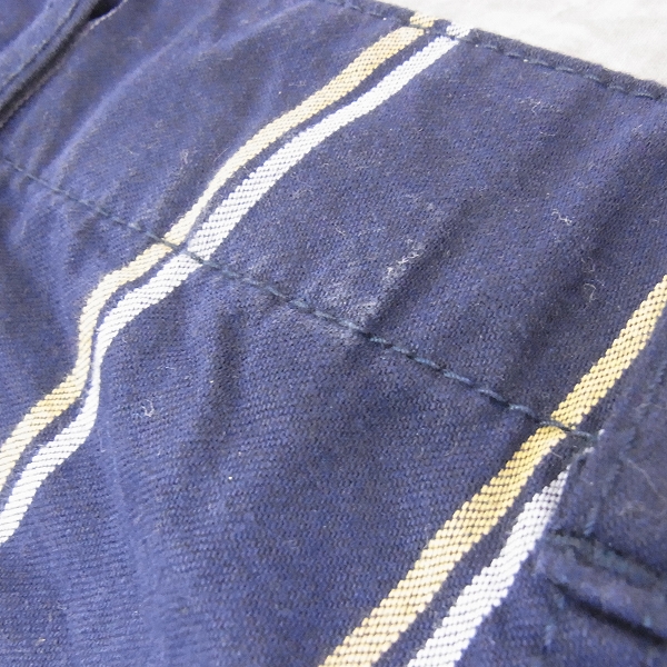 実際に弊社で買取させて頂いたBack Channel/バックチャンネル ストライプショーツ/ハーフパンツ等 2点SETの画像 5枚目