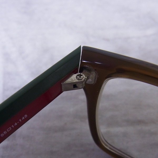 GUCCI/グッチ 日本製 眼鏡/メガネフレーム GG-9087J-MJ7の買取実績