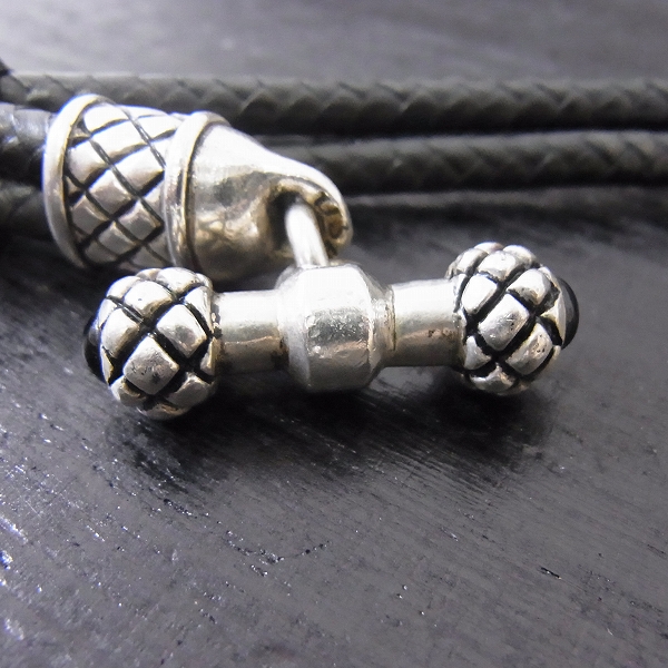 実際に弊社で買取させて頂いたLEATHERS AND TREASURES/レザーズ アンド トレジャーズ 4ライオンブレイデッドビーズウォレットチェーンw/ケルティッククリップの画像 5枚目