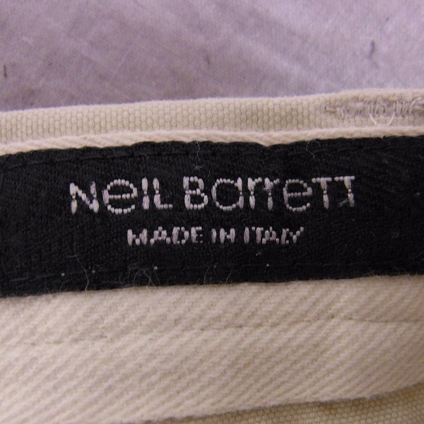 実際に弊社で買取させて頂いたNeil Barrett/ニールバレット HELMUT LANG/ヘルムートラング BURBERRY BLACK LABEL/バーバリーブラックレーベル パンツ3点SETの画像 3枚目