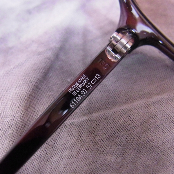 実際に弊社で買取させて頂いたDUNHILL/ダンヒル ヴィンテージサングラス 6110A 30の画像 6枚目