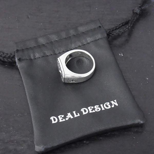 実際に弊社で買取させて頂いたDEAL DESIGN/ディールデザイン 2丁拳銃リング 19号の画像 5枚目