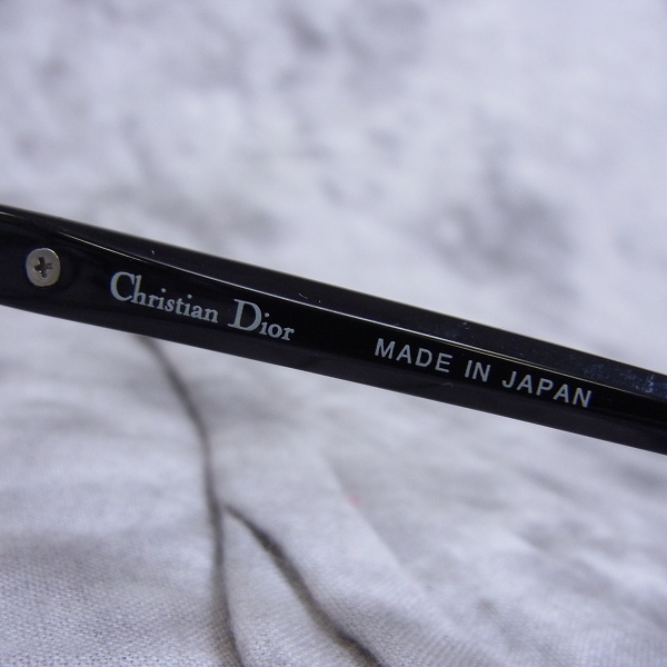実際に弊社で買取させて頂いたChristian Dior/ディオール メガネフレーム フルリム チタン CD7724Jの画像 4枚目
