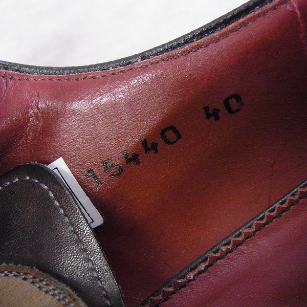 実際に弊社で買取させて頂いたMAGNANNI/マグナーニ ホールカット ドレスシューズ 15440/40の画像 5枚目