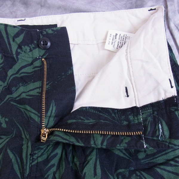 実際に弊社で買取させて頂いたBack Channel/バックチャンネル リーフ柄 ショーツ/ハーフパンツ/Mの画像 3枚目