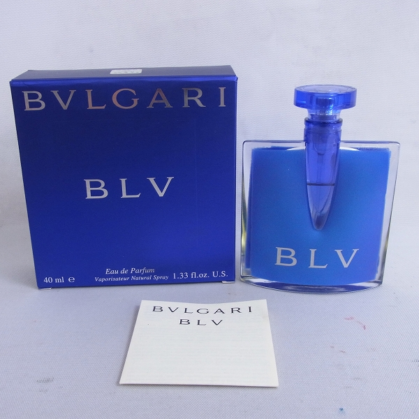 実際に弊社で買取させて頂いたBVLGARI/ブルガリ　ブルー　オードパルファム　EDP　40mlの画像 4枚目