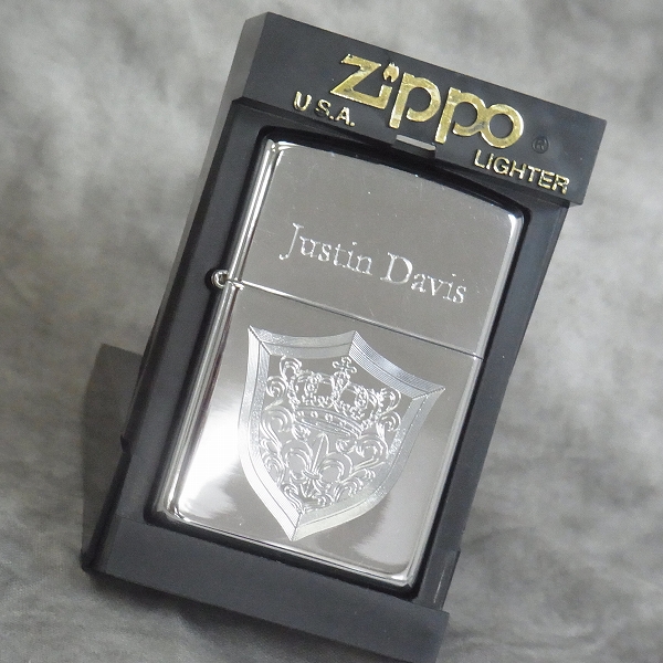 Justin Davis/ジャスティンデイビス×清春 コラボZIPPO/シールドクラウン 01年製の買取実績 - ブランド買取専門店リアクロ