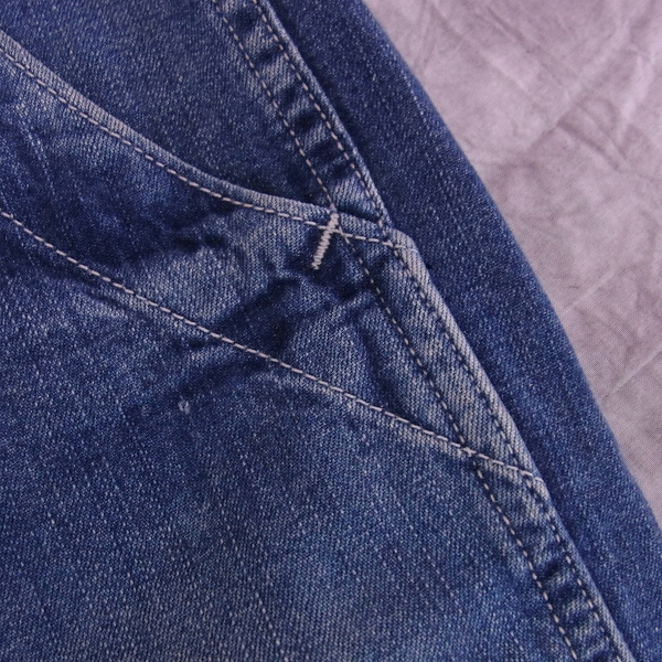 実際に弊社で買取させて頂いたBLUE BLUE/ブルーブルー デニムショーツ チノショーツ 2点SETの画像 2枚目