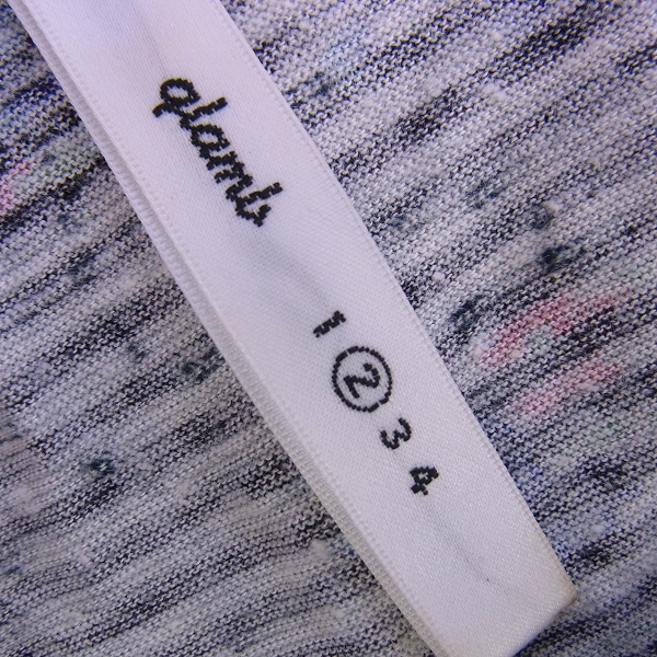 実際に弊社で買取させて頂いた☆glamb/グラム カートコバーン/ポケット付き/ヘンリーネックボーダー花柄 Tシャツ等 5点SETの画像 2枚目