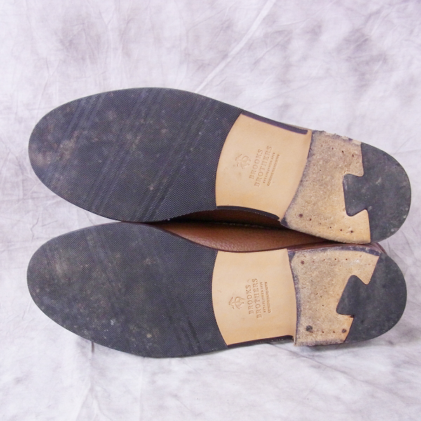 実際に弊社で買取させて頂いたBrooks Brothers/ブルックスブラザーズ コインローファー/24823/9.5の画像 2枚目