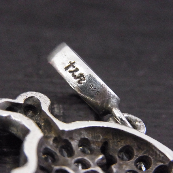 実際に弊社で買取させて頂いたLoree Rodkin/ローリーロドキン フラット パヴェ スカル ペンダント トップ チャームの画像 3枚目