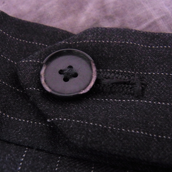 実際に弊社で買取させて頂いた☆EDIFICE/エディフィス ストライプ スーツ セットアップ 44の画像 7枚目