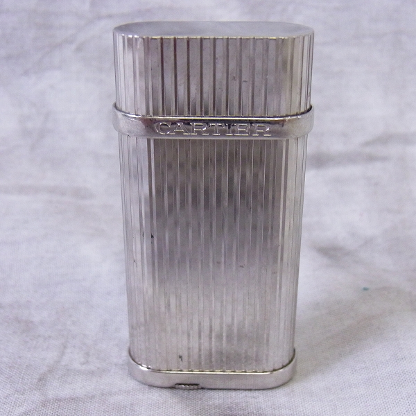 実際に弊社で買取させて頂いたCartier/カルティエ ローラー ガスライター/ストライプ