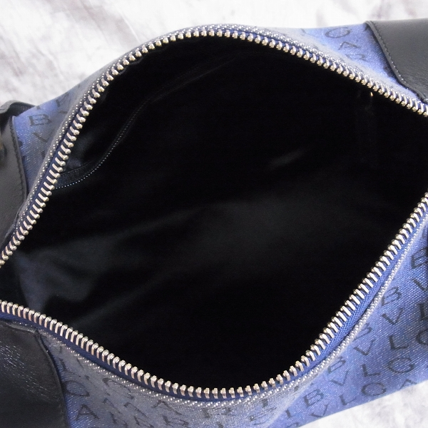 実際に弊社で買取させて頂いたBVLGARI/ブルガリ ロゴマニア B ZER01 ショルダーバッグの画像 2枚目