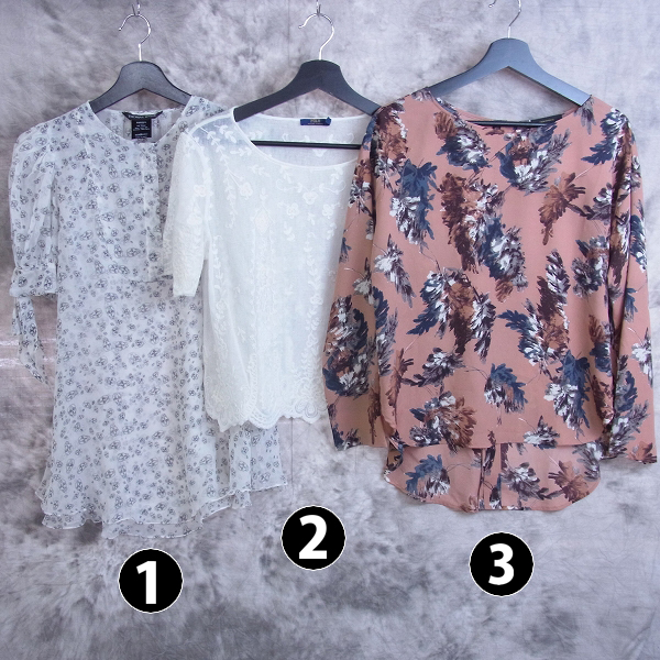 実際に弊社で買取させて頂いたHELMUT LANG/rag&bone ヘルムートラング/ラグアンドボーン等 ブラウス トップス 8点SETの画像 1枚目