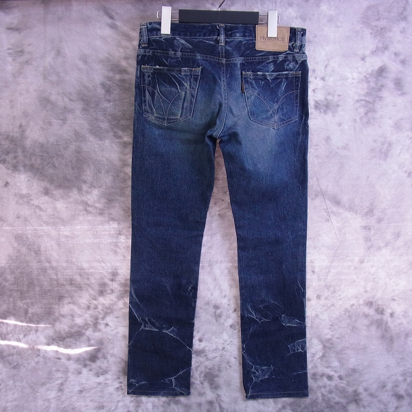 実際に弊社で買取させて頂いたHYSTERICS/ヒステリックス スタッズ付きデニムパンツ/ジーンズ 3AP-4812/Sの画像 1枚目