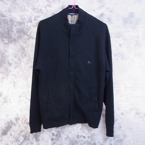 実際に弊社で買取させて頂いた☆BURBERRY LONDON/バーバリーロンドン スウェット ジップアップブルゾン/M