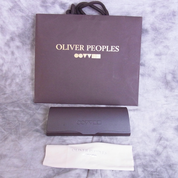 実際に弊社で買取させて頂いたOLIVER PEOPLES/オリバーピープルズ DAWSON/ドーソン メガネフレームの画像 9枚目