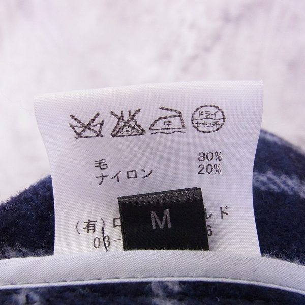 実際に弊社で買取させて頂いた☆FACTOTUM×GLOVERALL/ファクトタム×グローバーオール コラボダッフルコート/Mの画像 3枚目