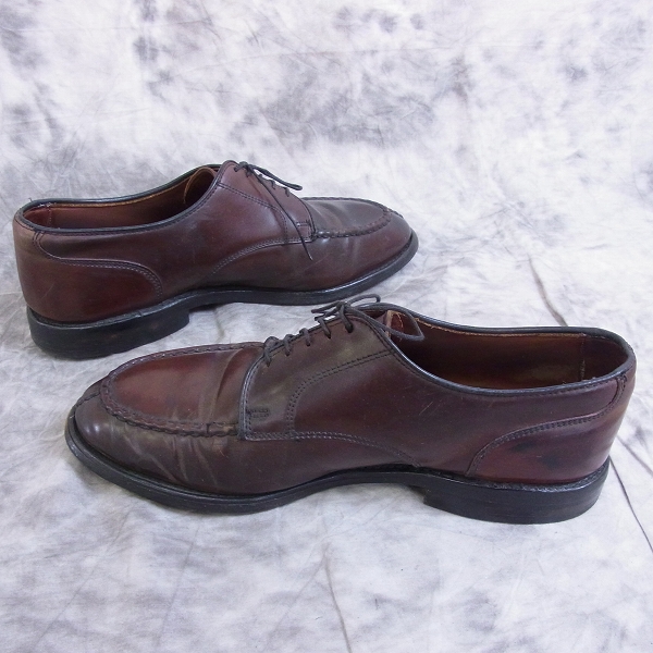 実際に弊社で買取させて頂いた【ジャンク】Allen Edmonds/アレンエドモンズ Uチップシューズ/8の画像 3枚目