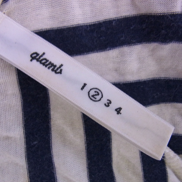 実際に弊社で買取させて頂いた☆glamb/グラム カートコバーン/ポケット付き/ヘンリーネックボーダー花柄 Tシャツ等 5点SETの画像 3枚目