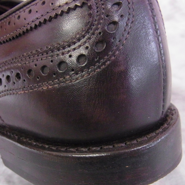 実際に弊社で買取させて頂いたAllen Edmonds/アレンエドモンズ STRAND/ストランド メダリオン/8/16566の画像 7枚目