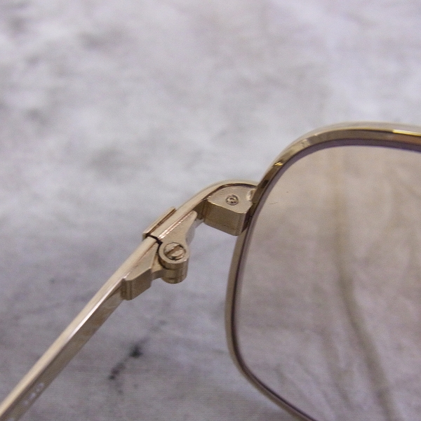 実際に弊社で買取させて頂いたDUNHILL/ダンヒル サングラス/メガネフレーム 日本製 6068の画像 5枚目