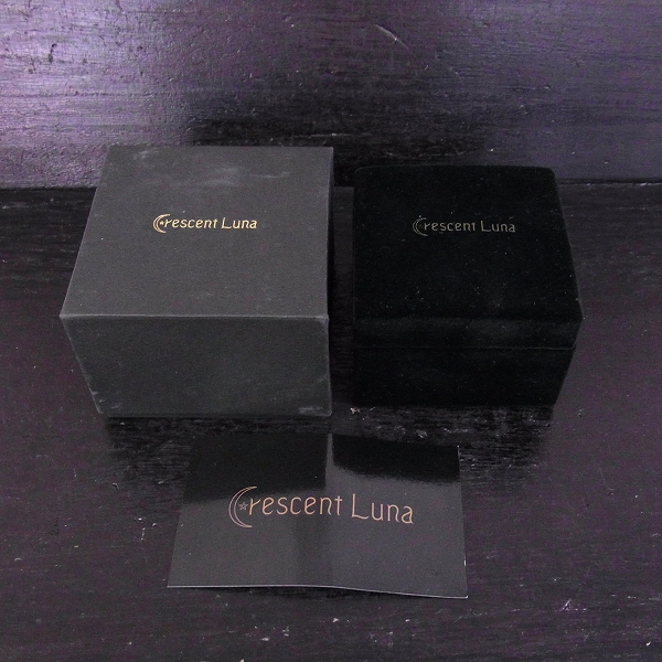 実際に弊社で買取させて頂いたCrescent Luna/クレセントルナ ミステリオリング ゴールド/5号の画像 5枚目