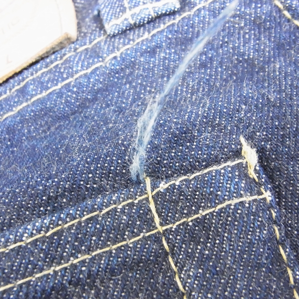 実際に弊社で買取させて頂いたDENIME/ドゥニーム インディゴ セルビッチデニム 31の画像 4枚目