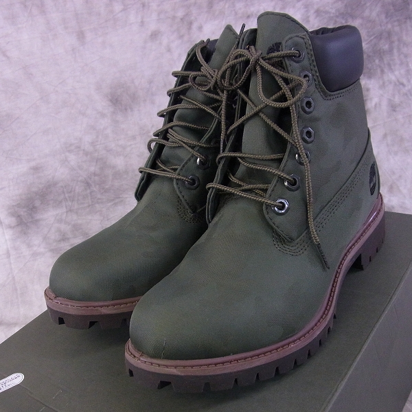 実際に弊社で買取させて頂いたTimberland/ティンバーランド 6インチ モスグリーン/A136J/7.5