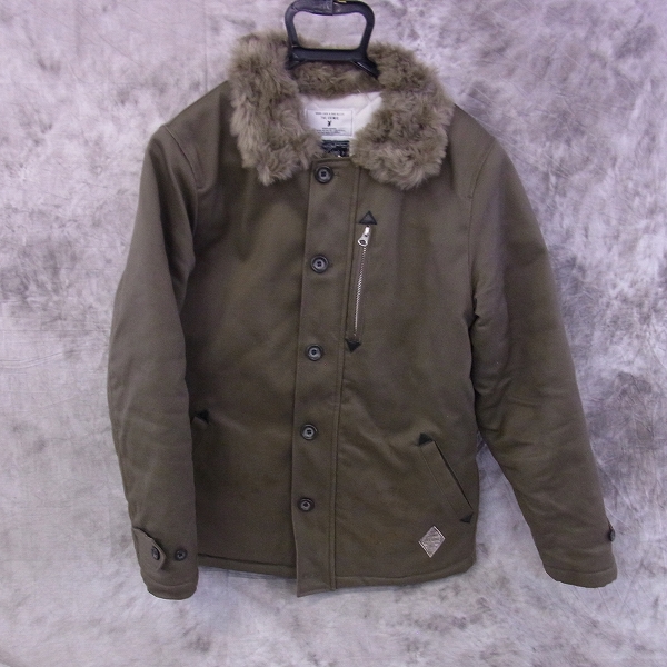 実際に弊社で買取させて頂いた☆CRIMIE/クライミー デッキジャケット/カーキ Size：L