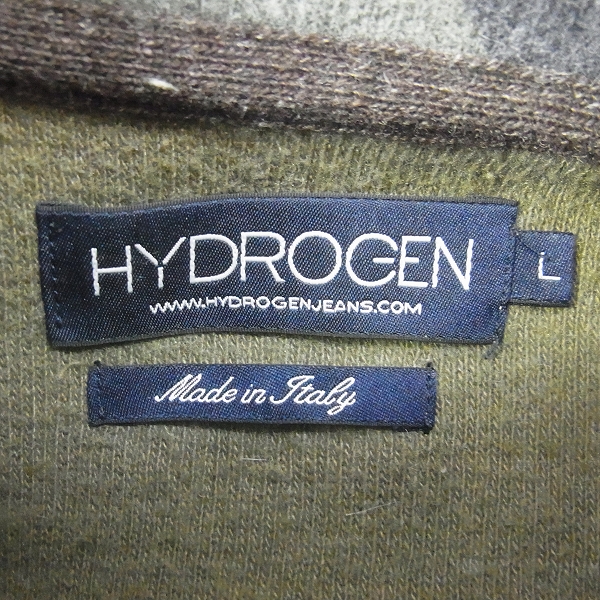 実際に弊社で買取させて頂いた☆HYDROGEN/ハイドロゲン ウール迷彩柄ジャケット/L の画像 2枚目