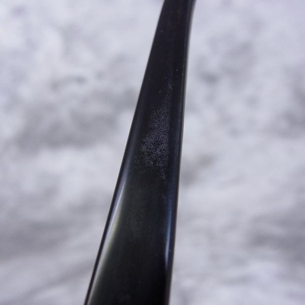 実際に弊社で買取させて頂いた白山眼鏡店/ハクサンガンキョウテン メガネフレーム 度入り フルリム ブラック の画像 5枚目