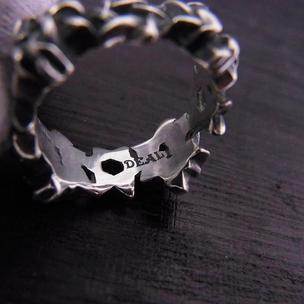 実際に弊社で買取させて頂いたDEAL DESIGN/ディールデザイン ヘックスグリッド リング　7号の画像 3枚目