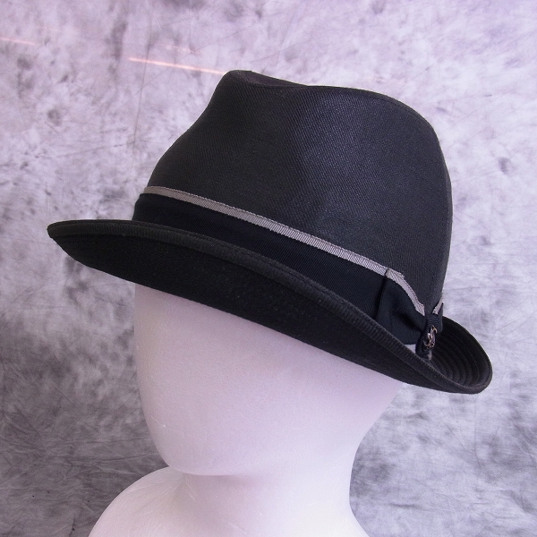 実際に弊社で買取させて頂いたBorsalino/ボルサリーノ リネン/コットン 中折れハット/58