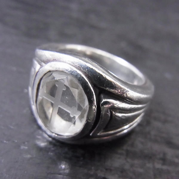 実際に弊社で買取させて頂いたLoree Rodkin/ローリーロドキン ストーン クロス リング 11.5号