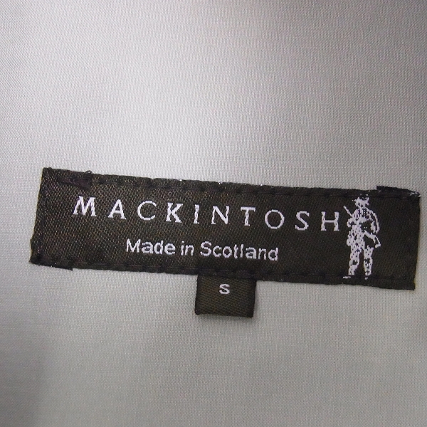 実際に弊社で買取させて頂いたMACKINTOSHI/マッキントッシュ コットンスプリングコート/Sの画像 2枚目