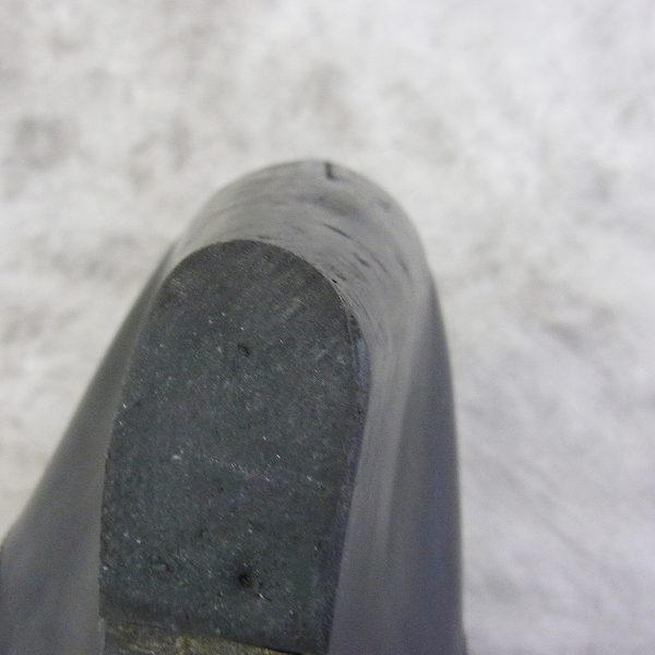 実際に弊社で買取させて頂いたRICK OWENS/リックオウエンス バックジップ ウェッジソールブーツ/41の画像 7枚目