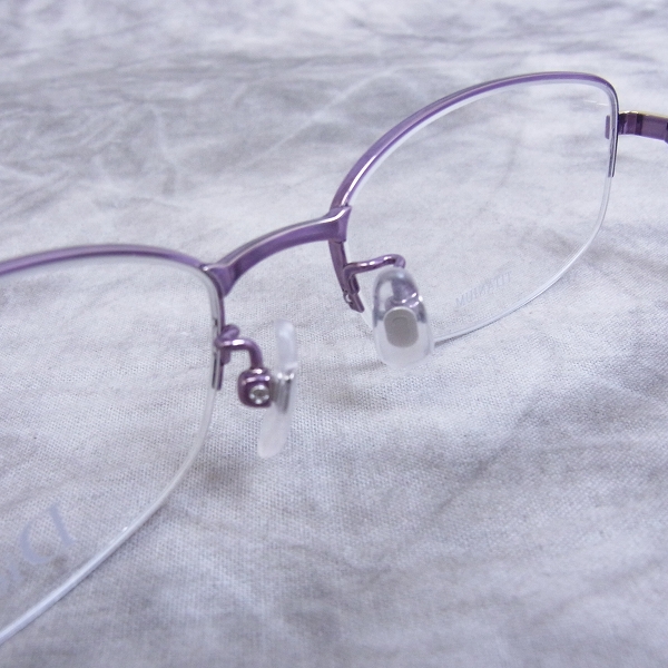 実際に弊社で買取させて頂いたChristian Dior/ディオール メガネフレーム ハーフリム チタン CD7733Jの画像 3枚目