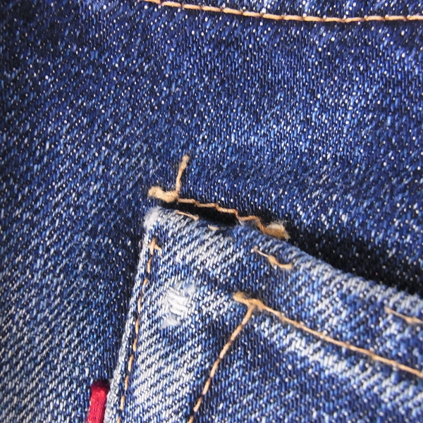 実際に弊社で買取させて頂いたDENIME/ドゥーニム XXタイプ リジットデニム/ジーンズ 644/W31L36の画像 6枚目