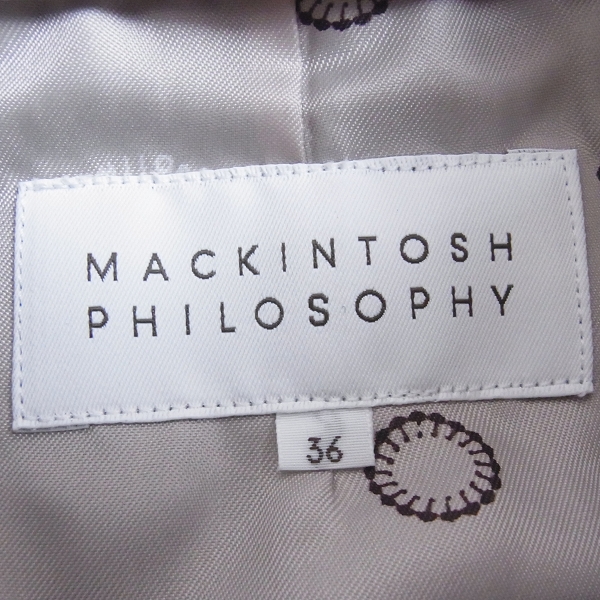 実際に弊社で買取させて頂いた☆MACKINTOSH PHILOSOPHY/マッキントッシュ フィロソフィー ライナー付きコートの画像 2枚目