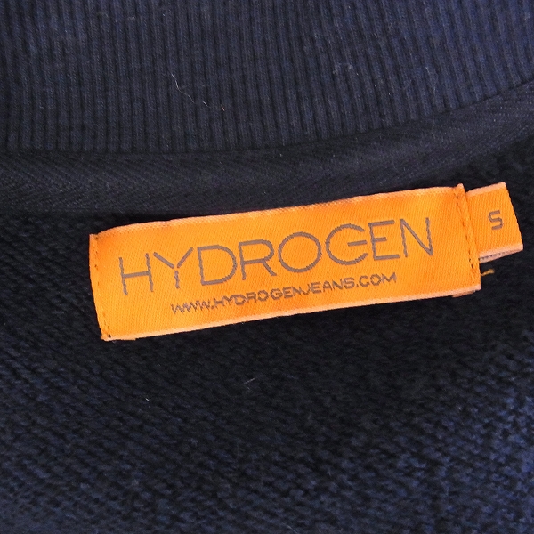 実際に弊社で買取させて頂いた☆HYDROGEN/ハイドロゲン スウェット/ジップアップブルゾン Sの画像 2枚目