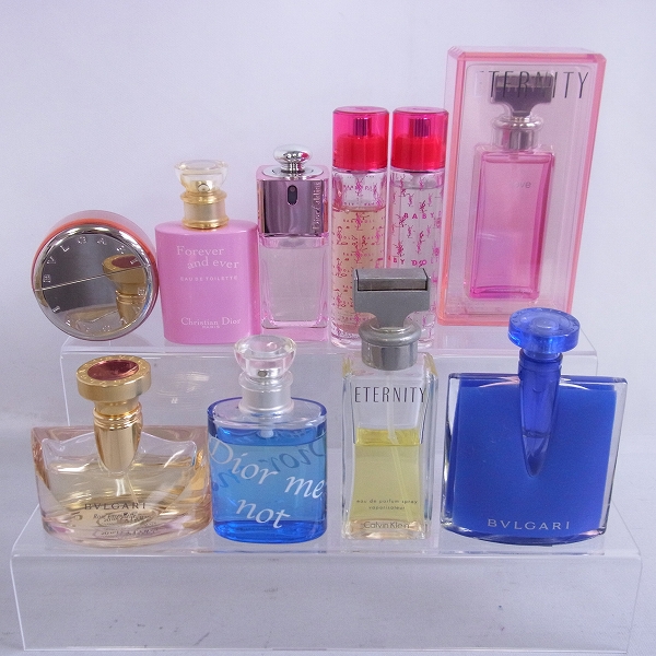 実際に弊社で買取させて頂いたBVLGARI/ブルガリ Dior/ディオール CALVIN KLEIN/カルバン・クライン 香水/フレグランス 10点SET