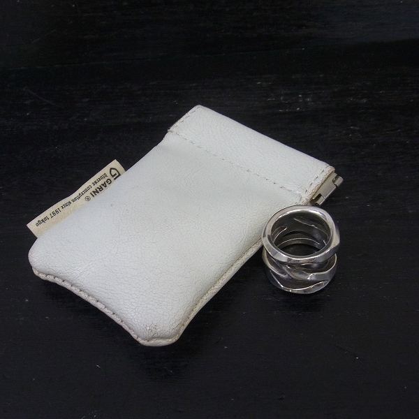 実際に弊社で買取させて頂いたGARNI/ガルニ Sシルバー リング 19号の画像 5枚目