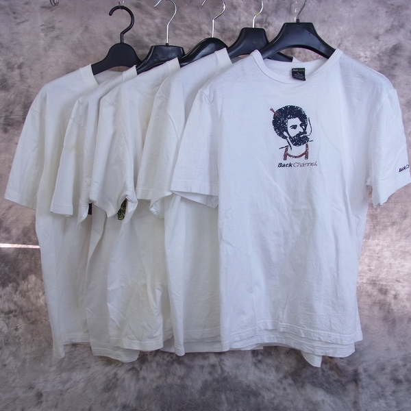 実際に弊社で買取させて頂いた☆Back Channel/バックチャンネル NITRAID/ナイトレイド プリントTシャツ/L 5点SET